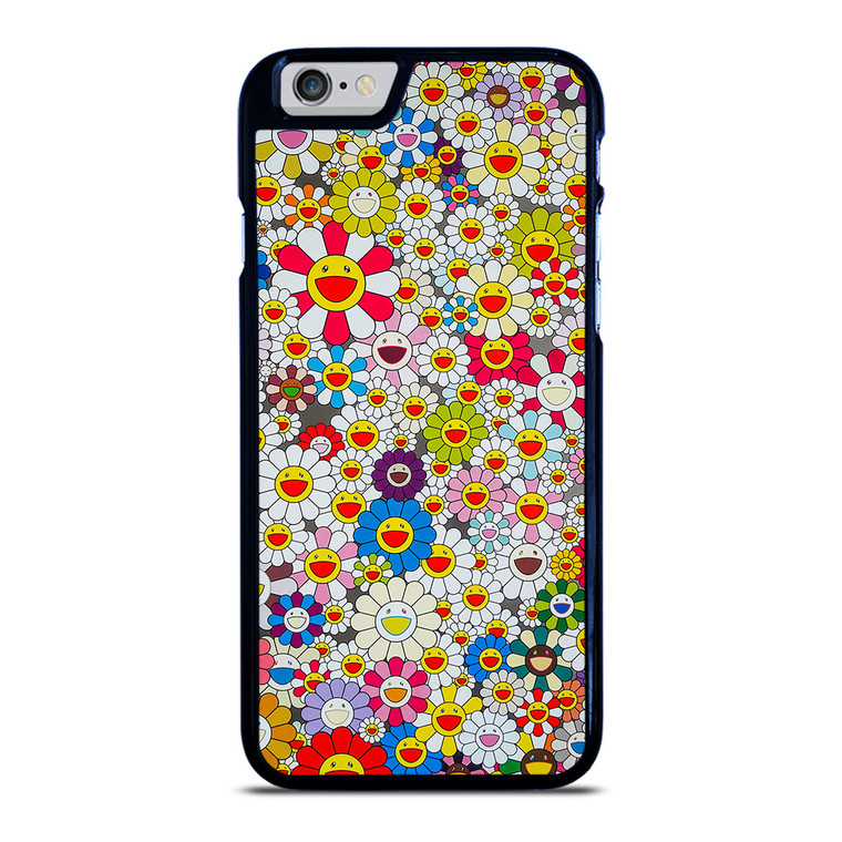 デコケース iPhone6 6s 花柄 TAKASHI MURAKAMI FLOWERS iPhone 6 / 6S Case
